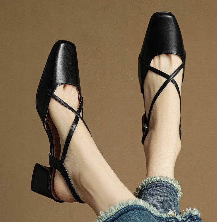 Talons en cuir Valenne