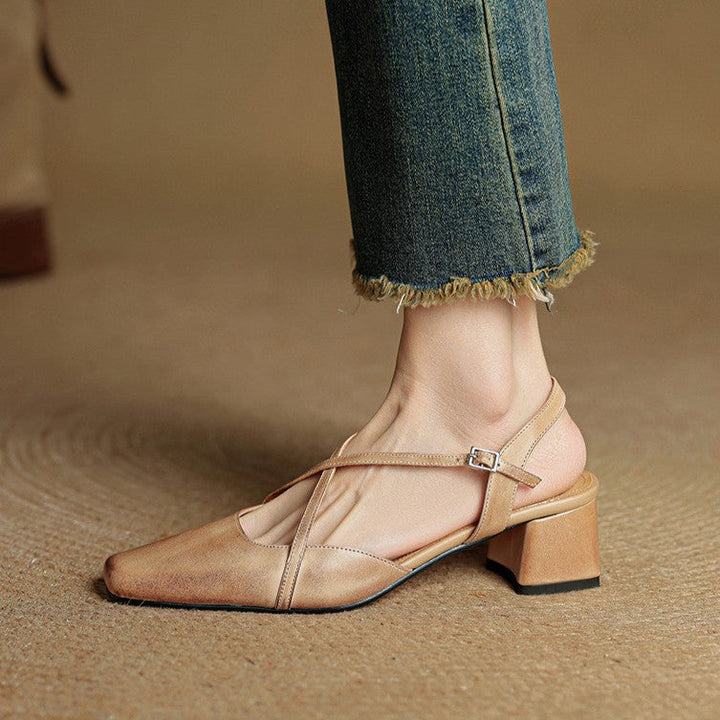 Talons en cuir Valenne