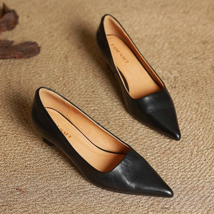 Talons en cuir Serane