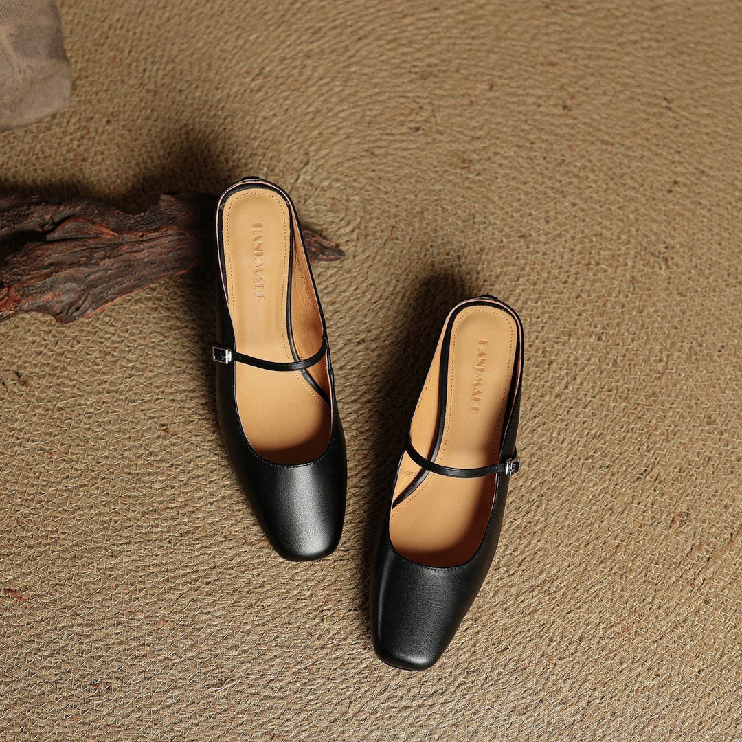 Mules en cuir Meyra