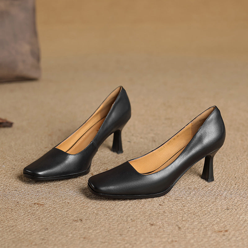 Escarpins en cuir Elviera