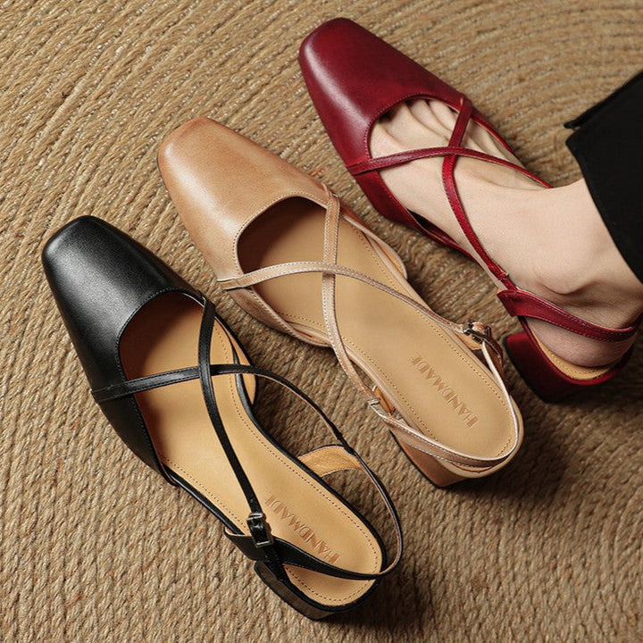 Talons en cuir Valenne