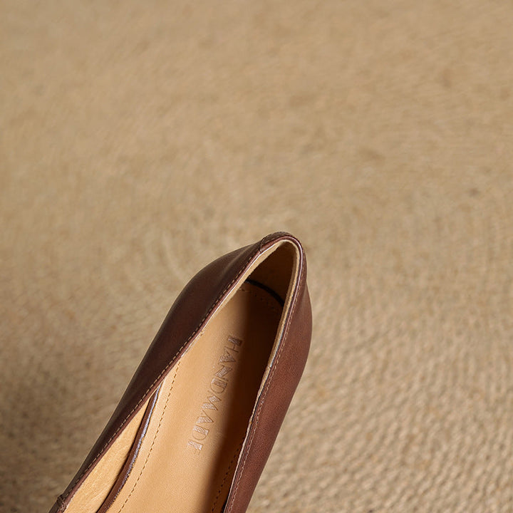 Escarpins en cuir Elviera
