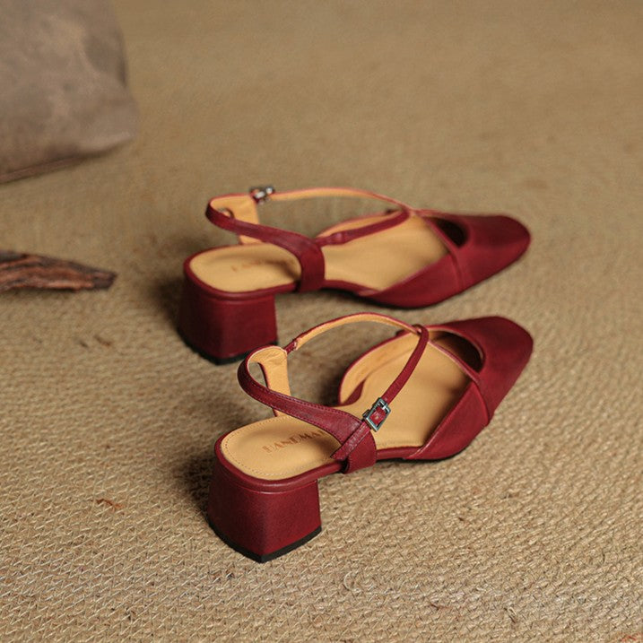 Talons en cuir Valenne