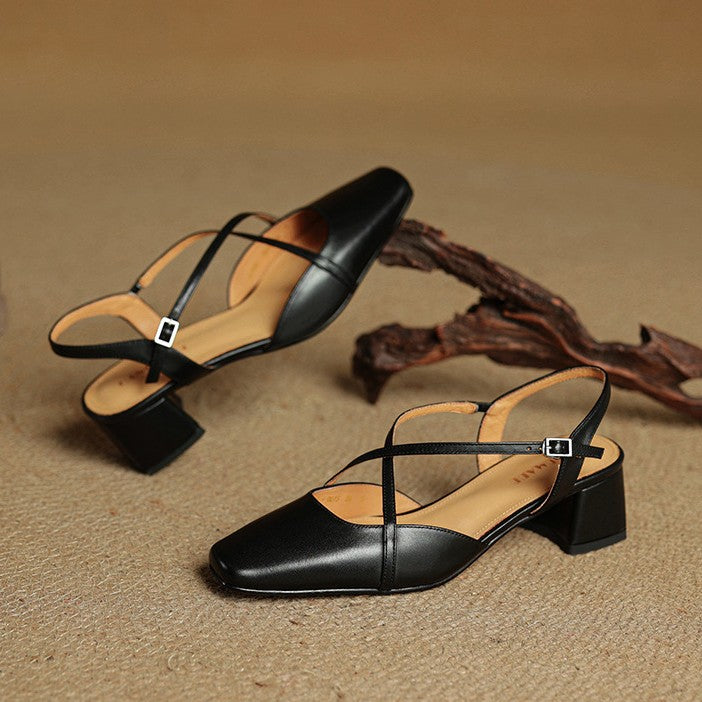 Talons en cuir Valenne