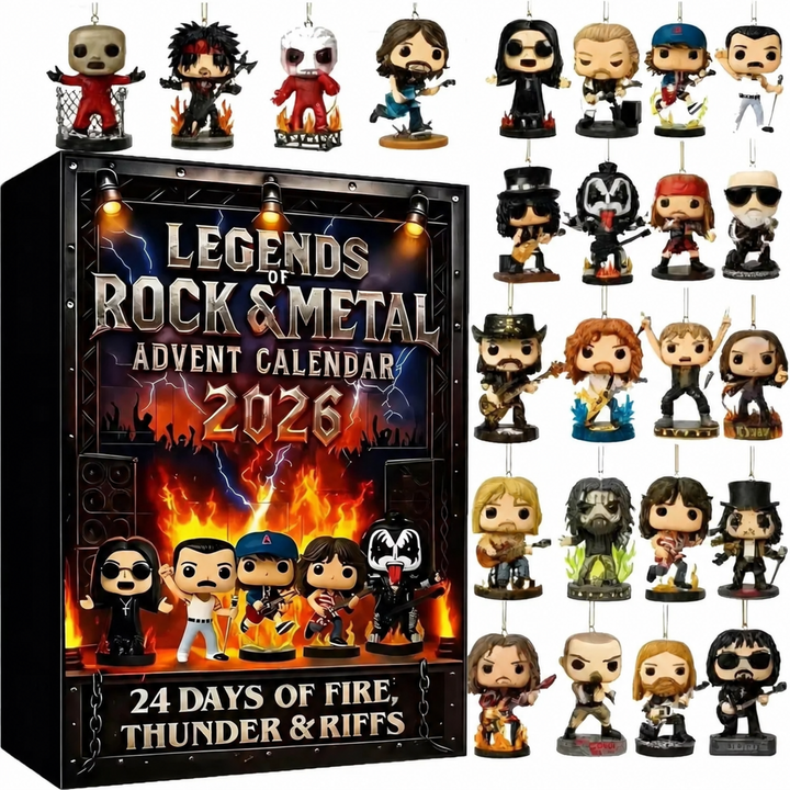 CALENDRIER DE L’AVENT - Légendes du Rock