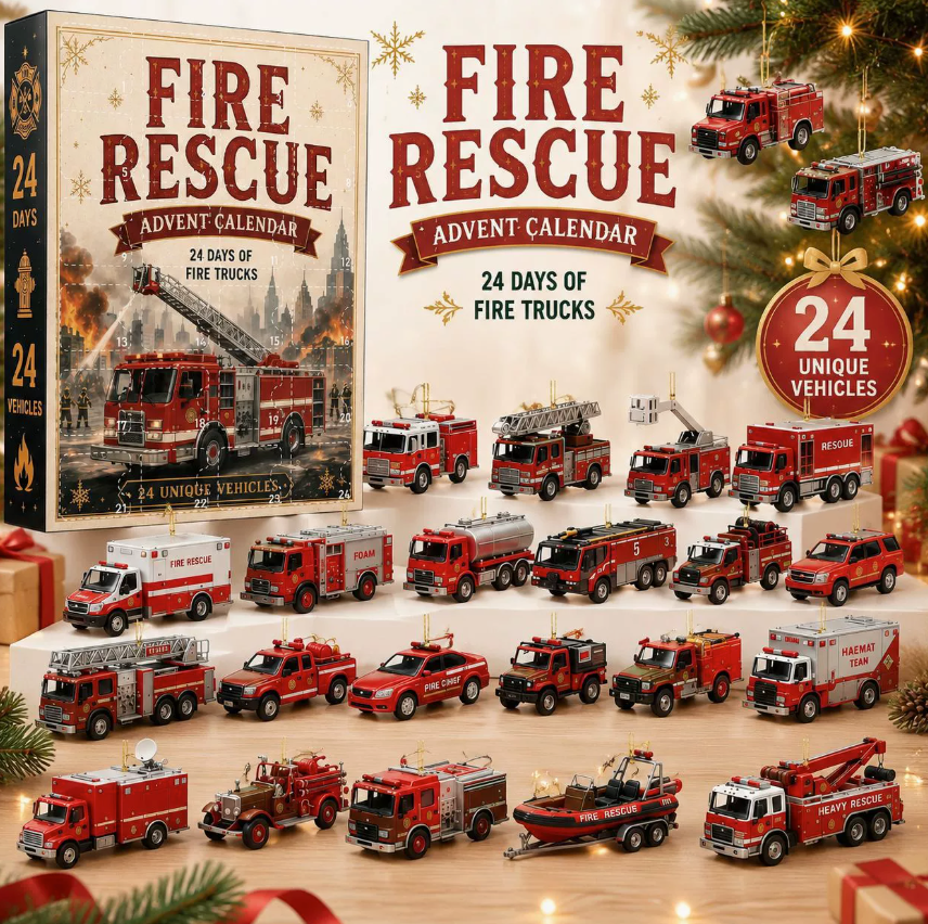 CALENDRIER DE L’AVENT – Pompiers & Sauvetage