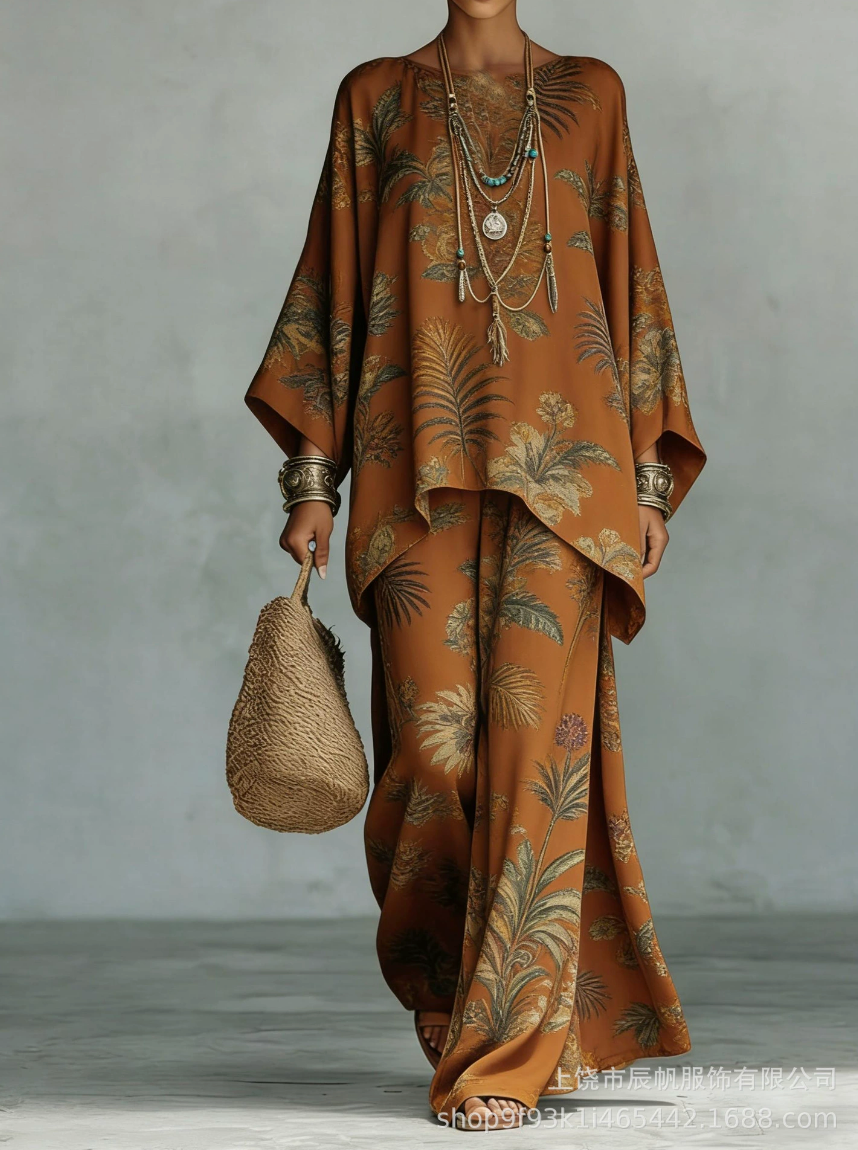 Celine | Ensemble en lin élégant deux pièces
