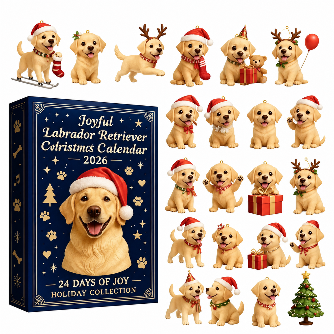 CALENDRIER DE L’AVENT - Labrador de Noël