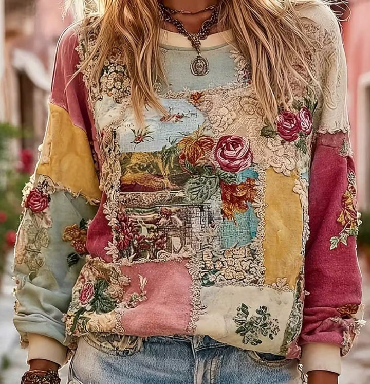 SYLVANA | PULL EN MAILLE BOHÈME