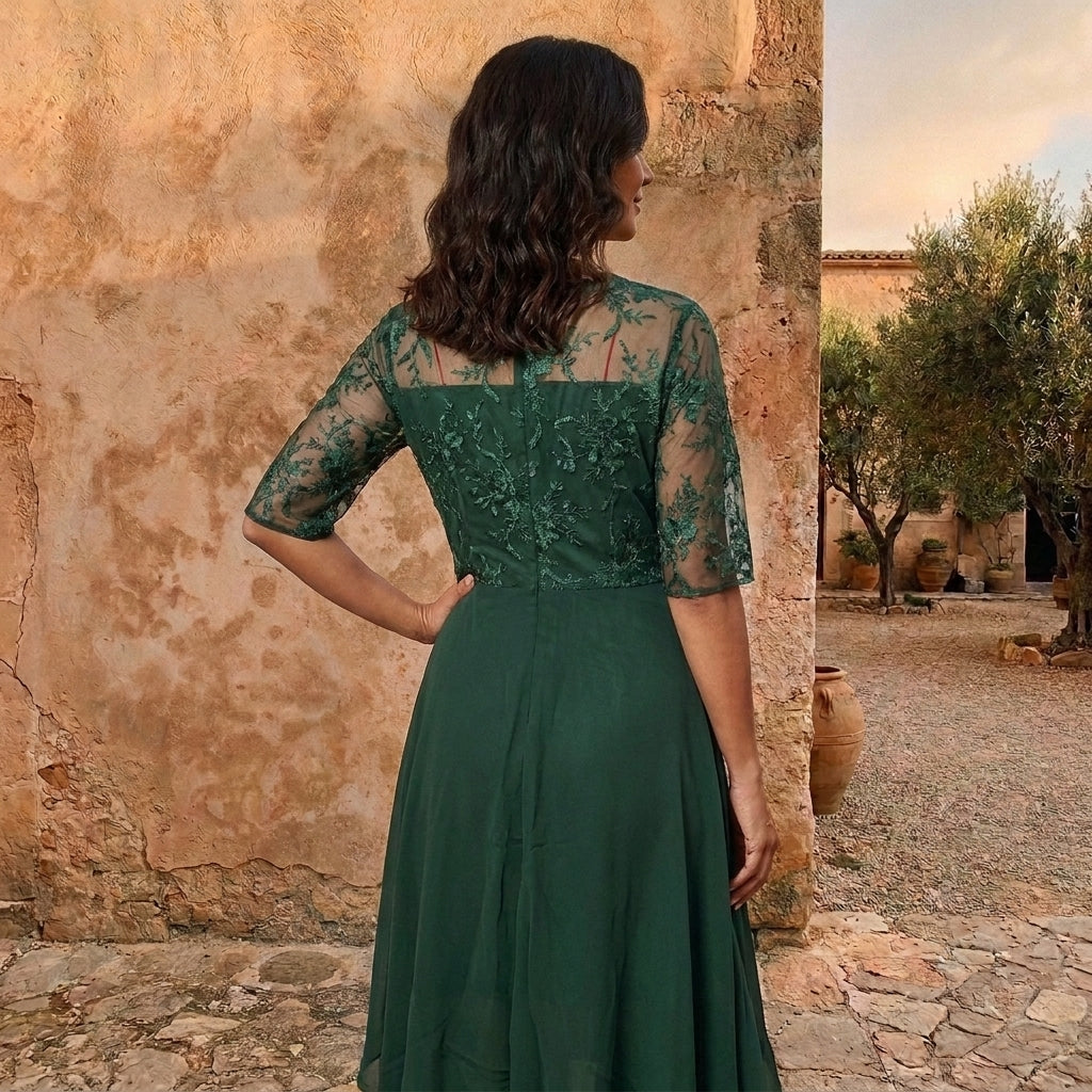 Lola | Robe élégante en mousseline