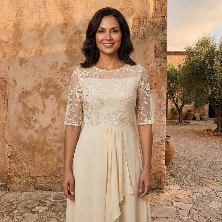Lola | Robe élégante en mousseline