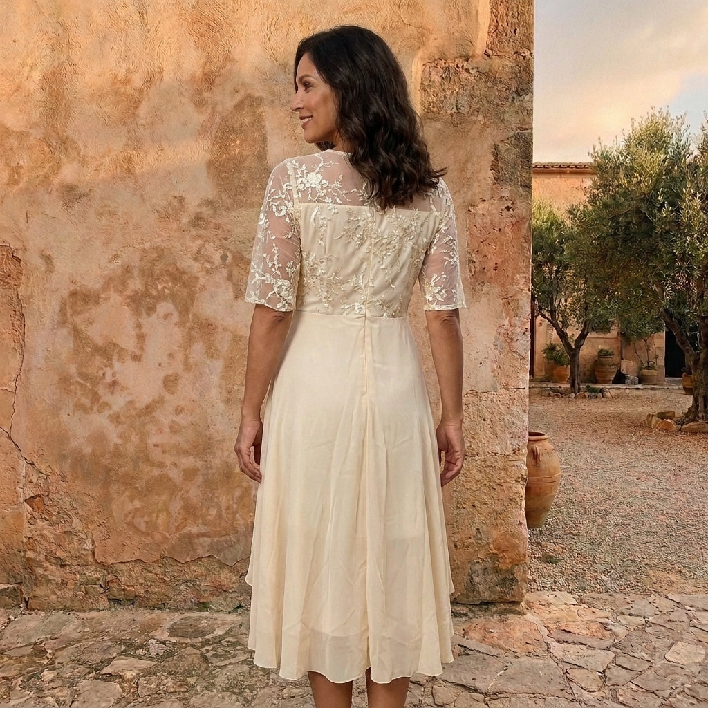 Lola | Robe élégante en mousseline