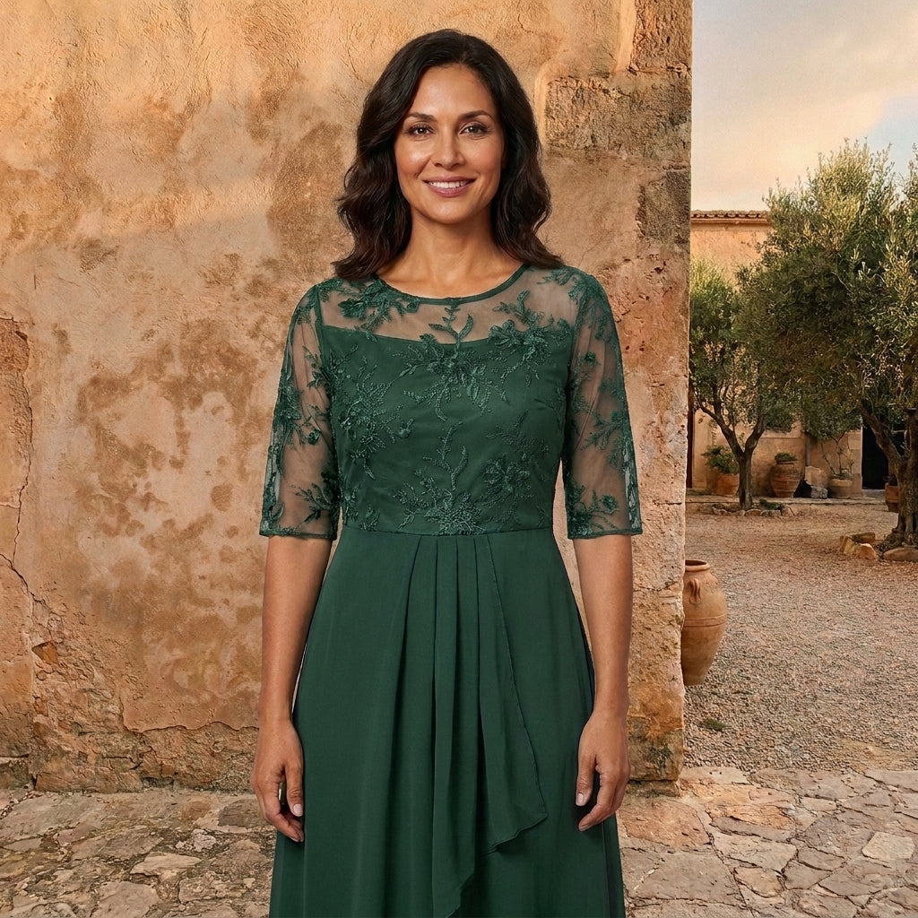 Lola | Robe élégante en mousseline