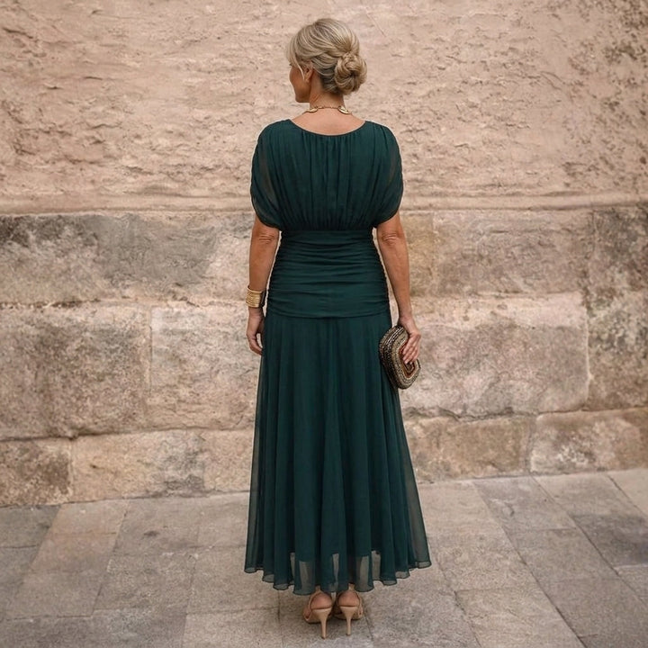 Mikaela | Robe maxi épaules dénudées