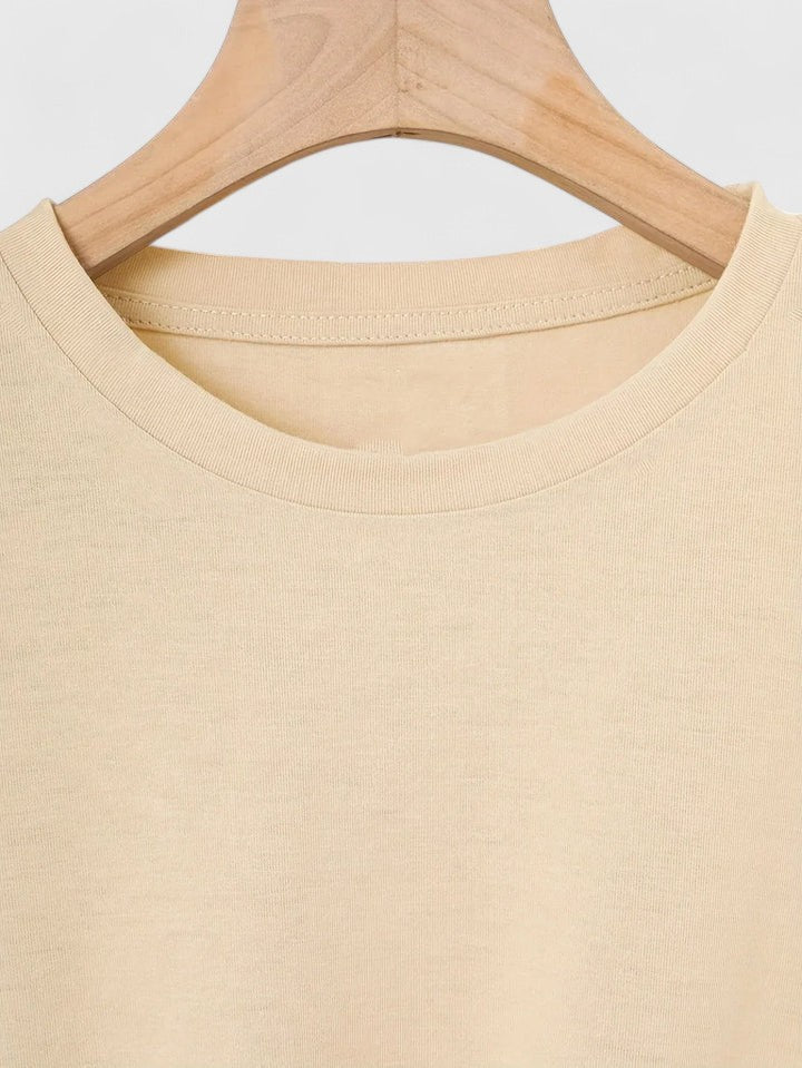 Jamie | T-Shirt Confortable à Manches Courtes.