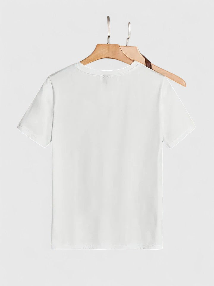 Jamie | T-Shirt Confortable à Manches Courtes.