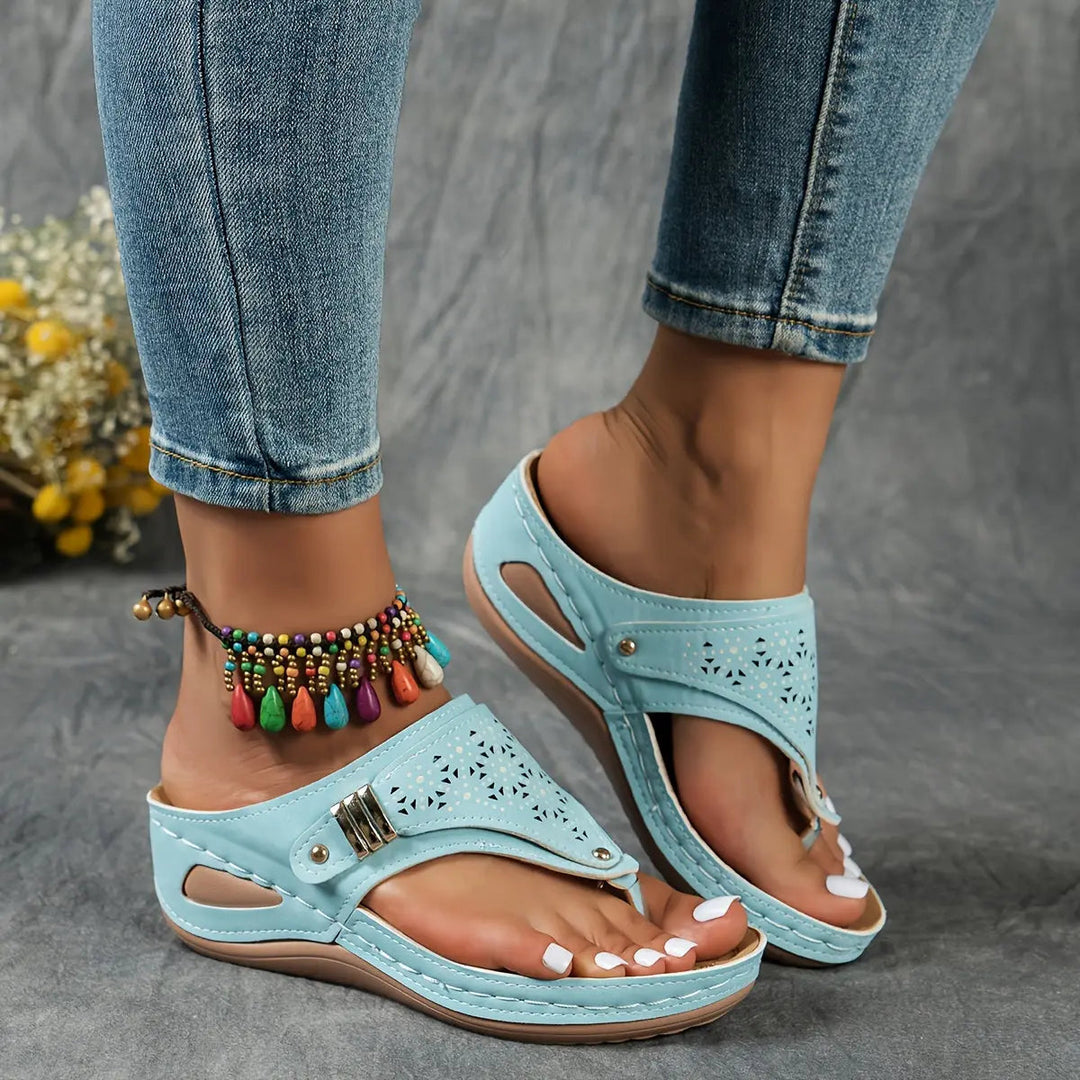 Élodie - Sandales à glissière pour femmes
