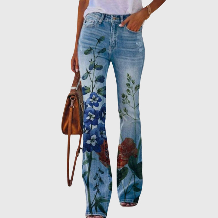 Jamie | Pantalons Imprimés Fleurs