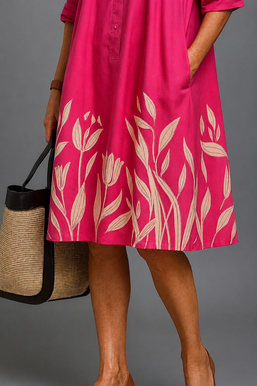 Annmarie | Robe midi confortable