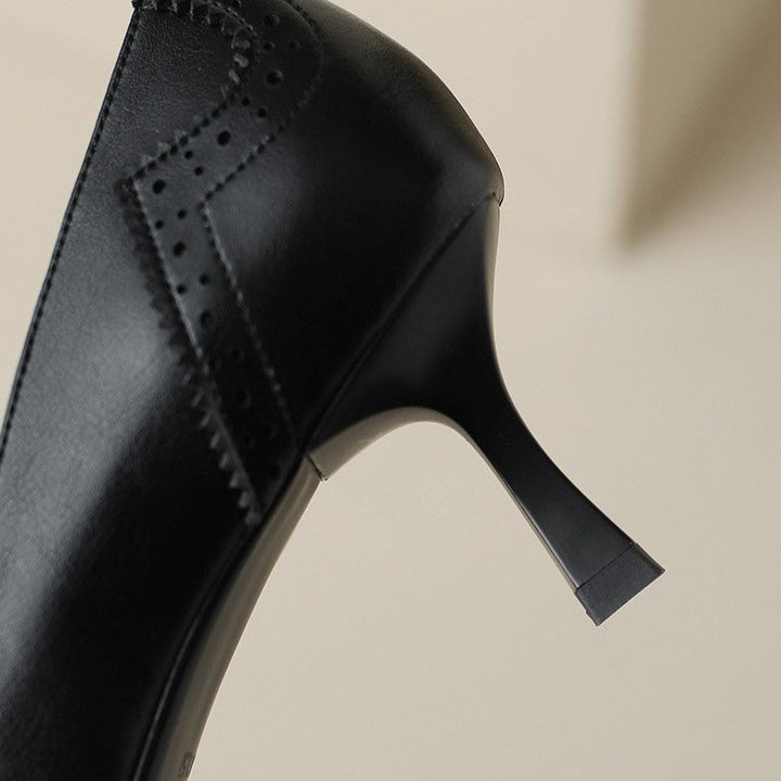 Célora Chaussures à Talons en Cuir