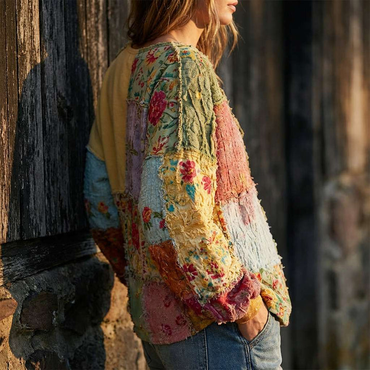 RUBY | HAUT PATCHWORK COLORÉ