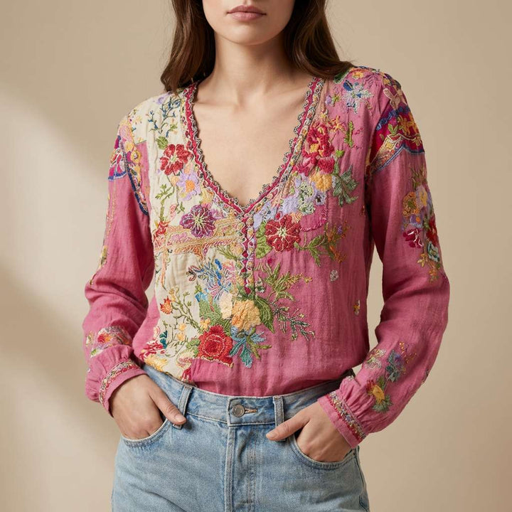 RUBY | HAUT PATCHWORK COLORÉ