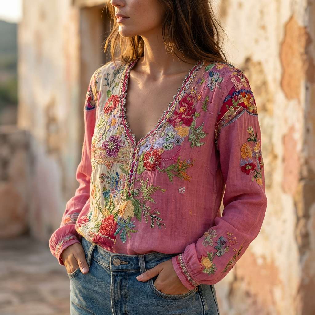 RUBY | HAUT PATCHWORK COLORÉ