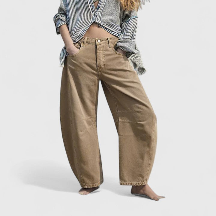 Jamie | Pantalons larges confortables.