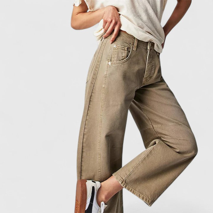 Jamie | Pantalons larges confortables.