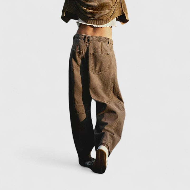 Jamie | Pantalons larges confortables.