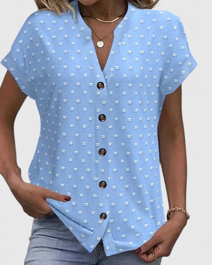 Jamie | Chemise V-Neck Confortable