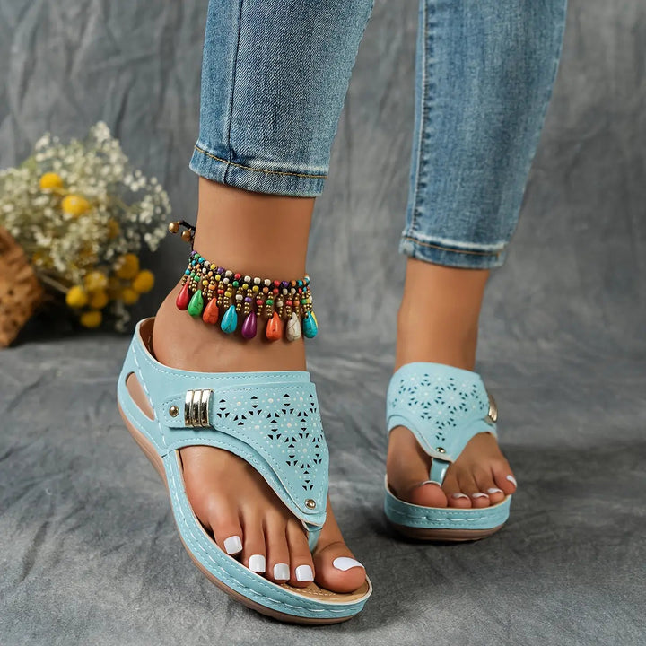 Élodie - Sandales à glissière pour femmes