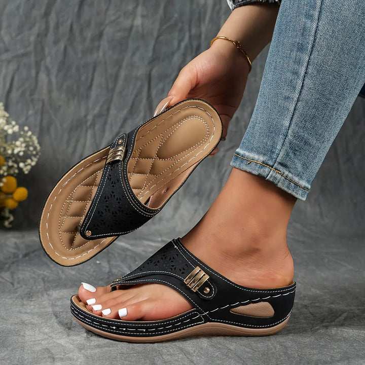 Élodie - Sandales à glissière pour femmes