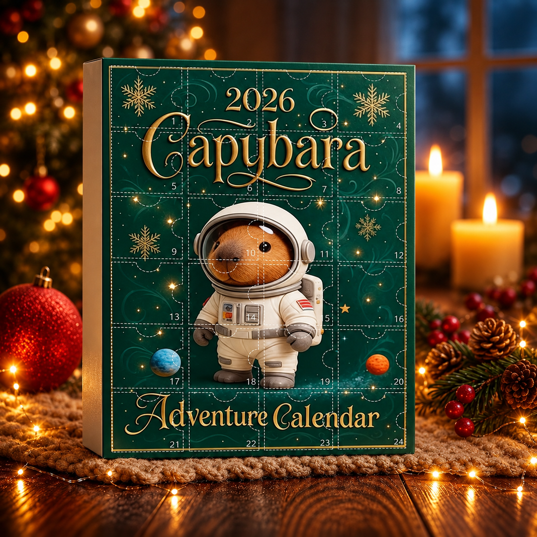 CALENDRIER DE L’AVENT – Capybara Cosmique
