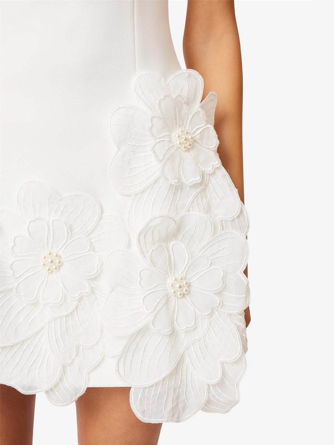 Élodie | Robe mini élégante sans manches