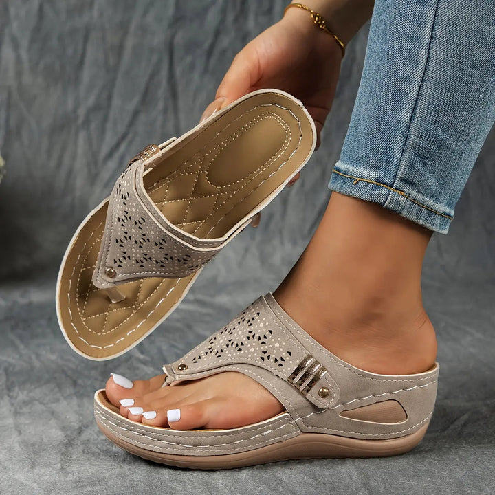 Élodie - Sandales à glissière pour femmes