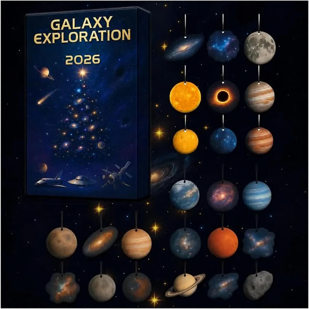 CALENDRIER DE L’AVENT – LES MYSTÈRES DE LA GALAXIE