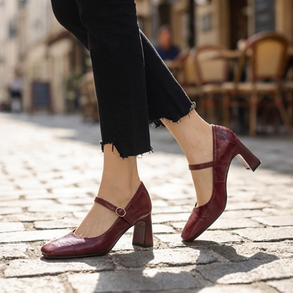 Talons en cuir Monroe