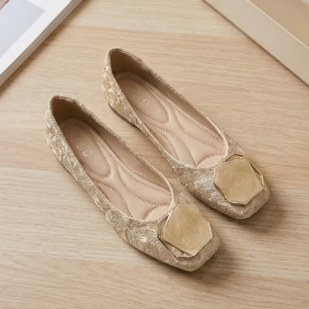 Ballerines en Maille Liora