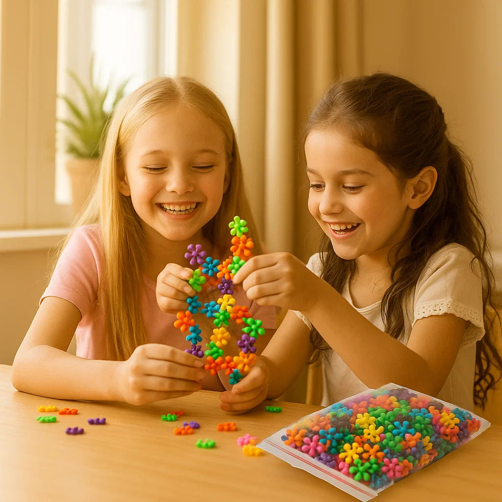 Jeu de Construction Flocons de Neige