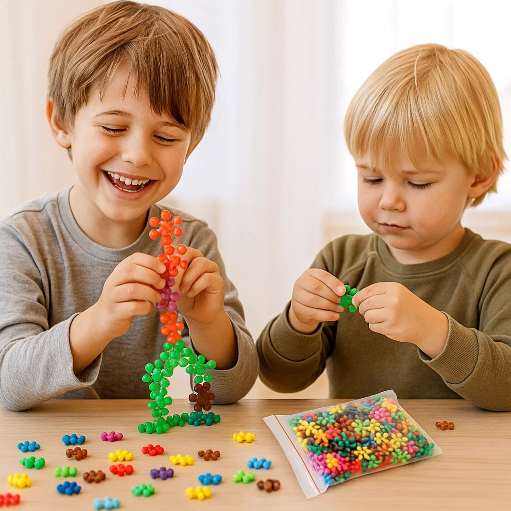Jeu de Construction Flocons de Neige