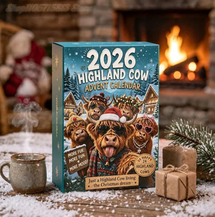 Highland Cow Advent Calendar