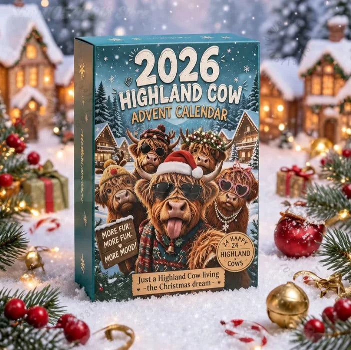 Highland Cow Advent Calendar