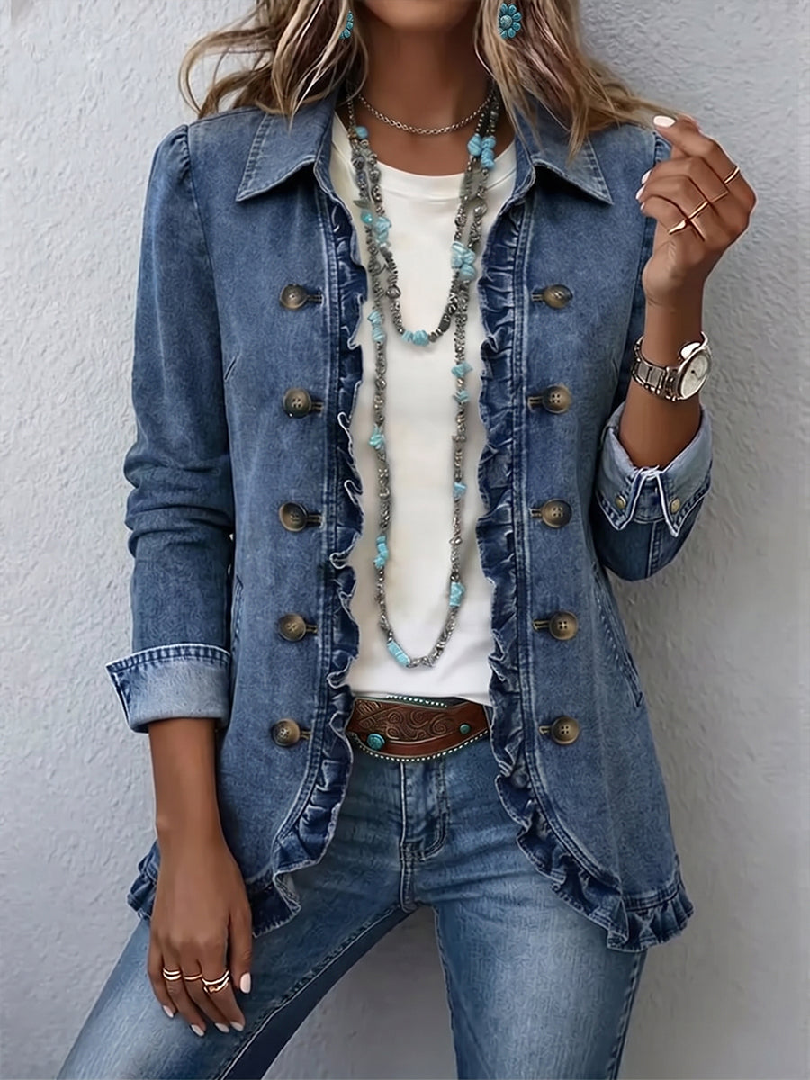 Rosario | Veste féminine à volants