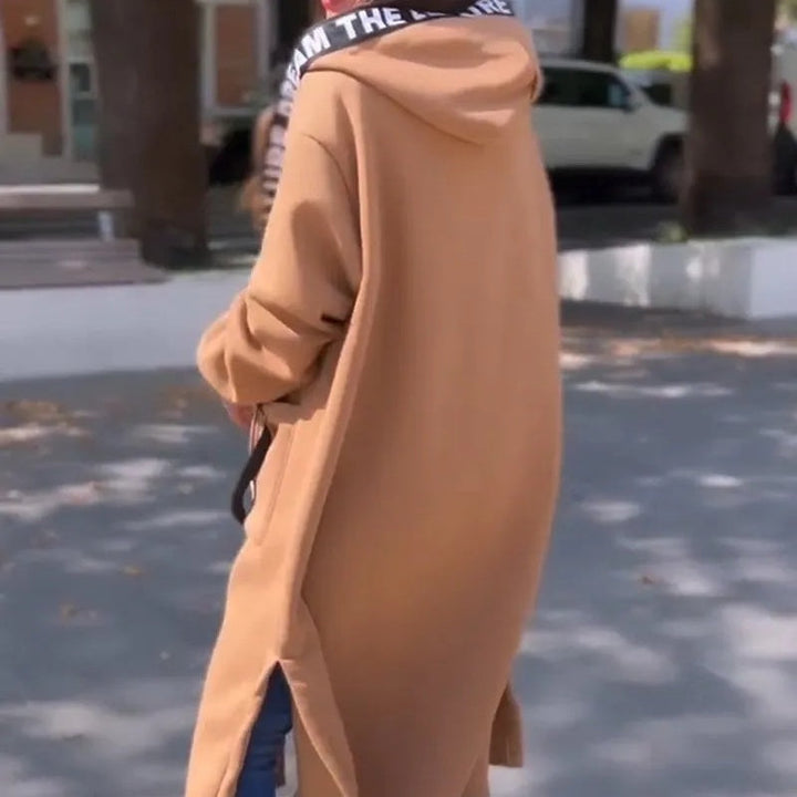 Louise™ | Gilet long à capuche