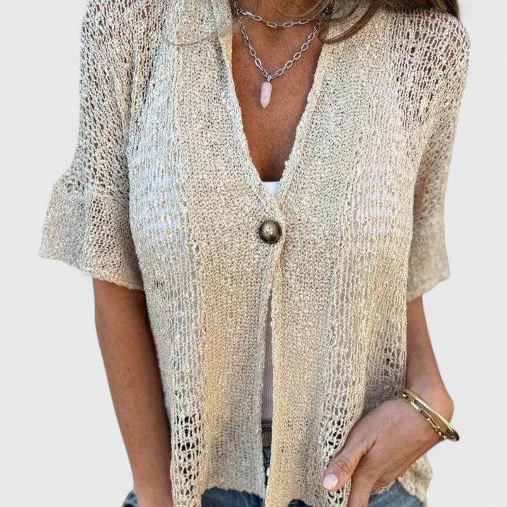 Jamie | Chemise Tricotée Élégante.