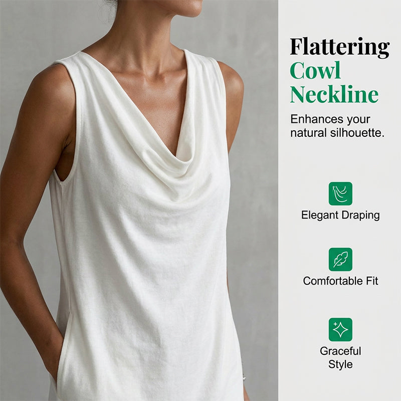 Camille | Robe fluide à col bénitier