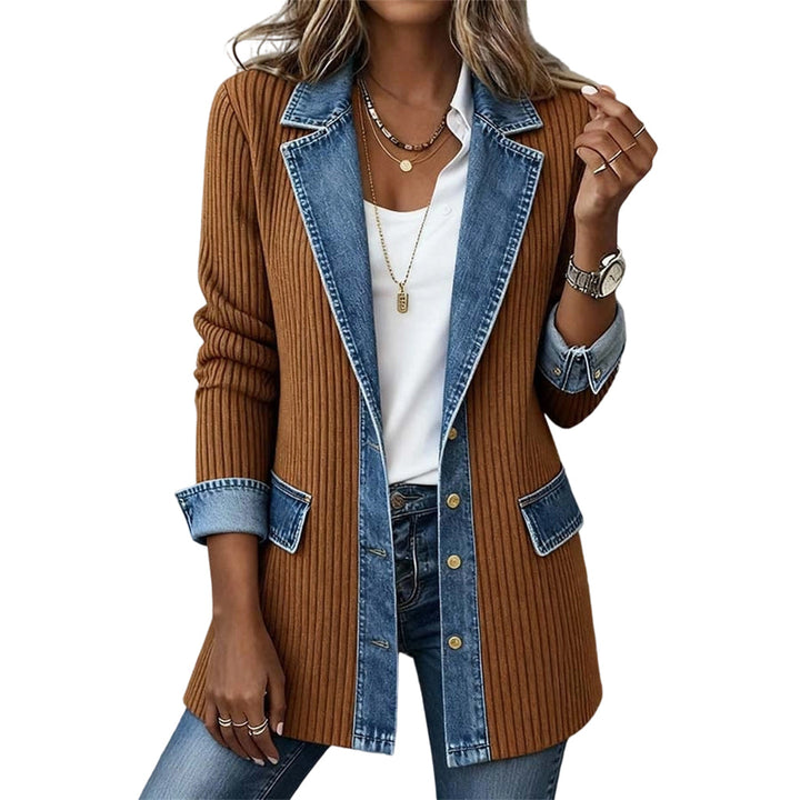 Ines™ | Veste patchwork élégante