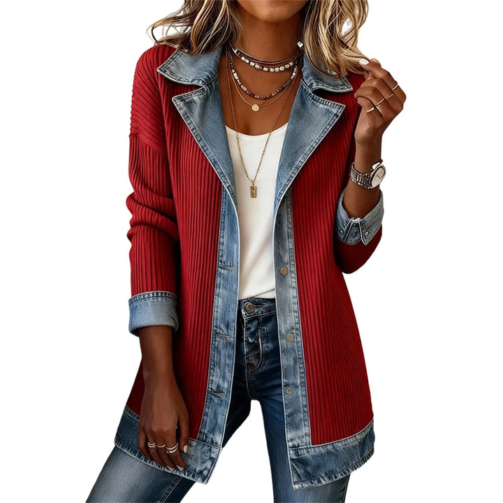 Ines™ | Veste patchwork élégante